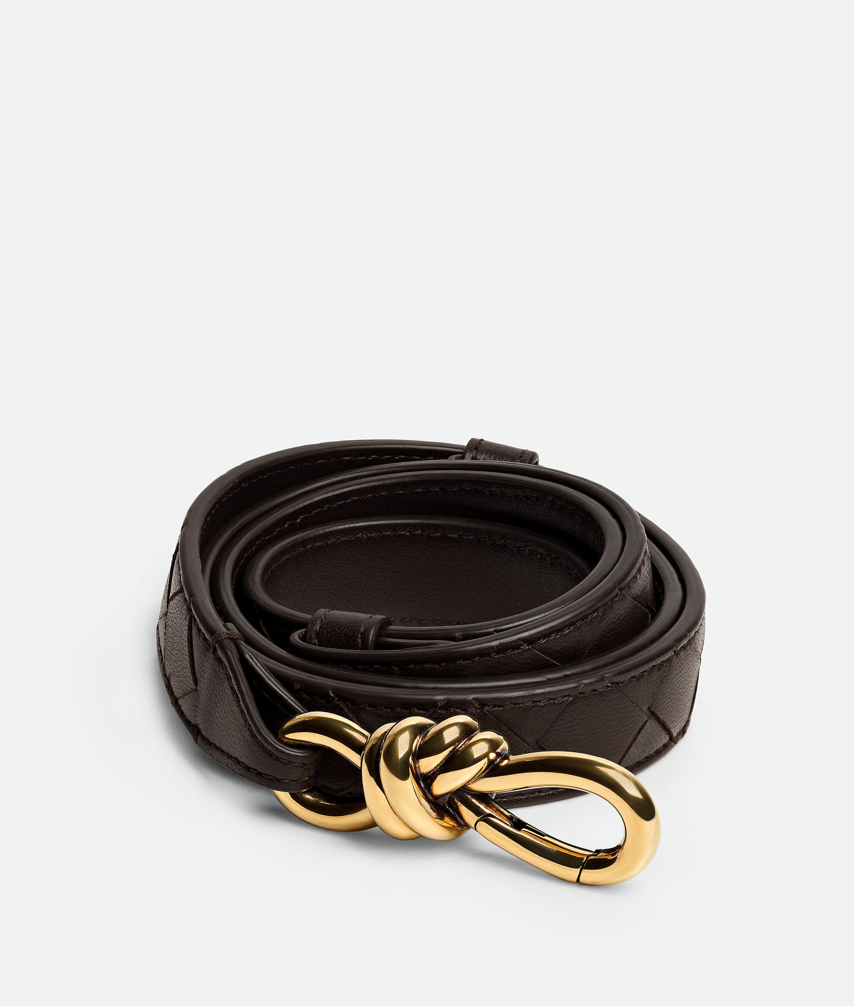 Bottega Veneta Brown Andiamo Belt - Woman - 38