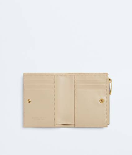 Intrecciato Small Bi-Fold Wallet