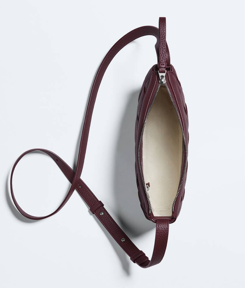 Men's Diago Zipped Messenger in Deep mahogany Bottega Veneta Portugal EN - Image 3