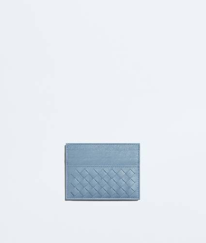 Men's Woven Mycelium Credit Card Case in Mineral Bottega Veneta Zimbabwe EN - Image 1