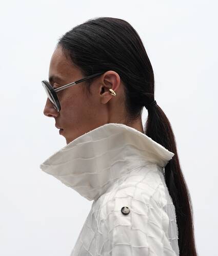 Women's Claw Earcuff  in Yellow gold Bottega Veneta Norway EN - Image 2