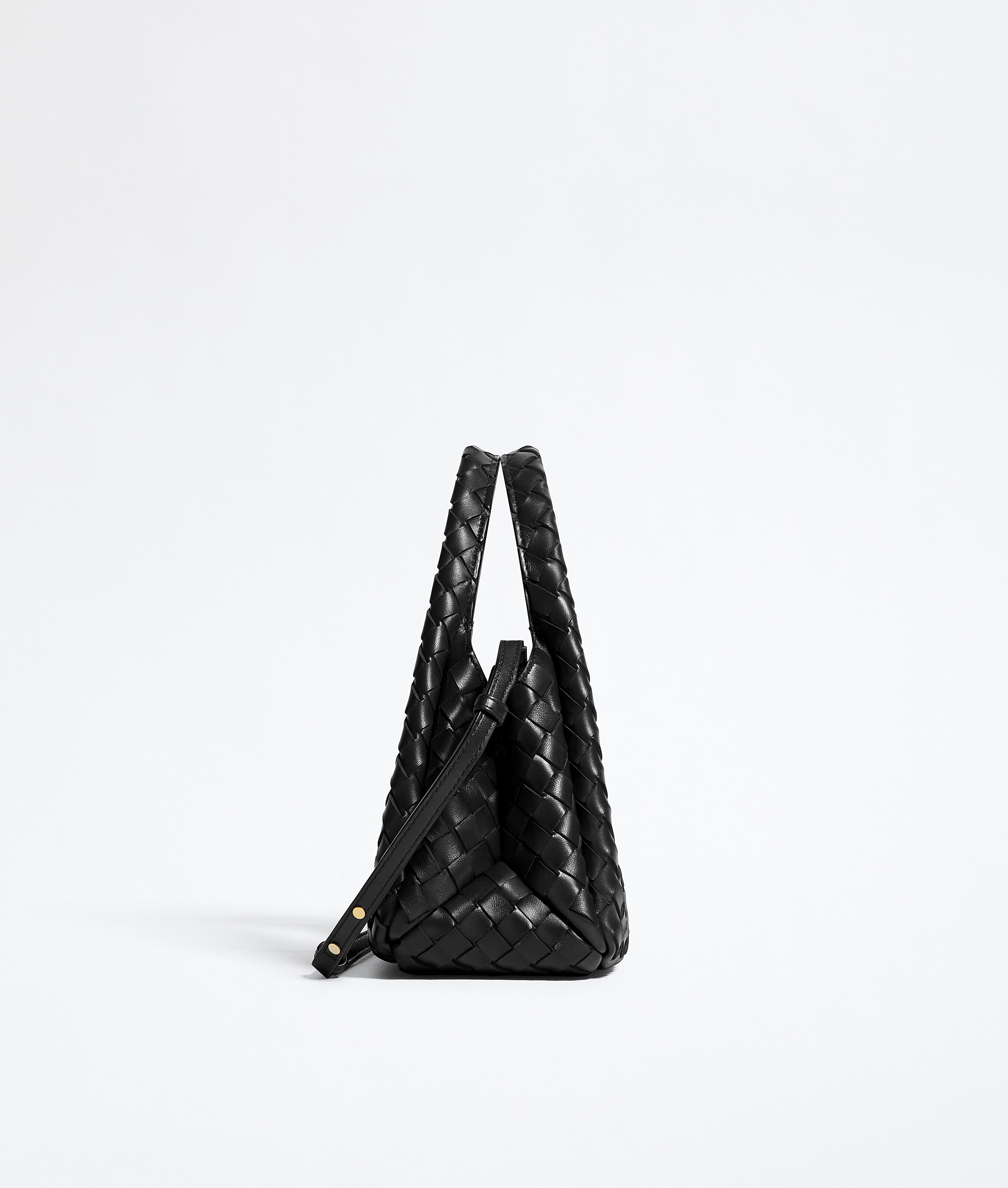 Women's Baby Campana in Black Bottega Veneta Luxembourg EN - Image 4