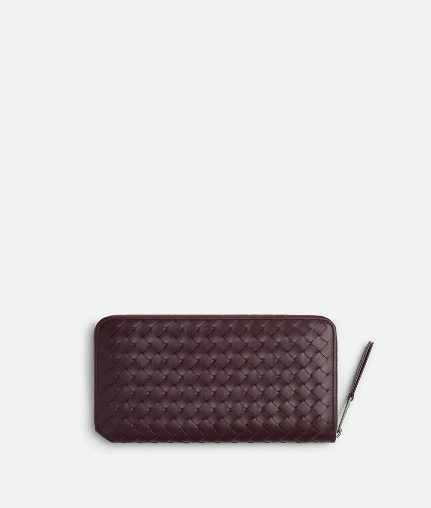 Display a large version of the product image 4 - Intrecciato Piccolo Zip Around Wallet