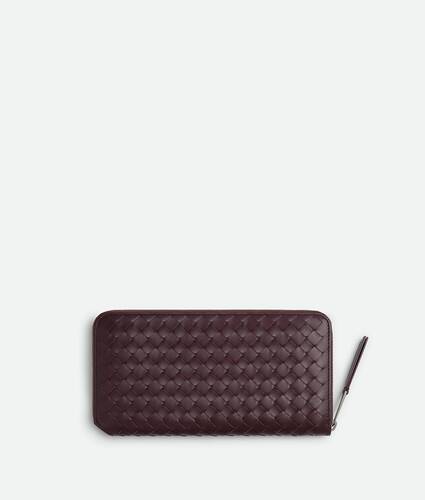 Intrecciato Piccolo Zip Around Wallet