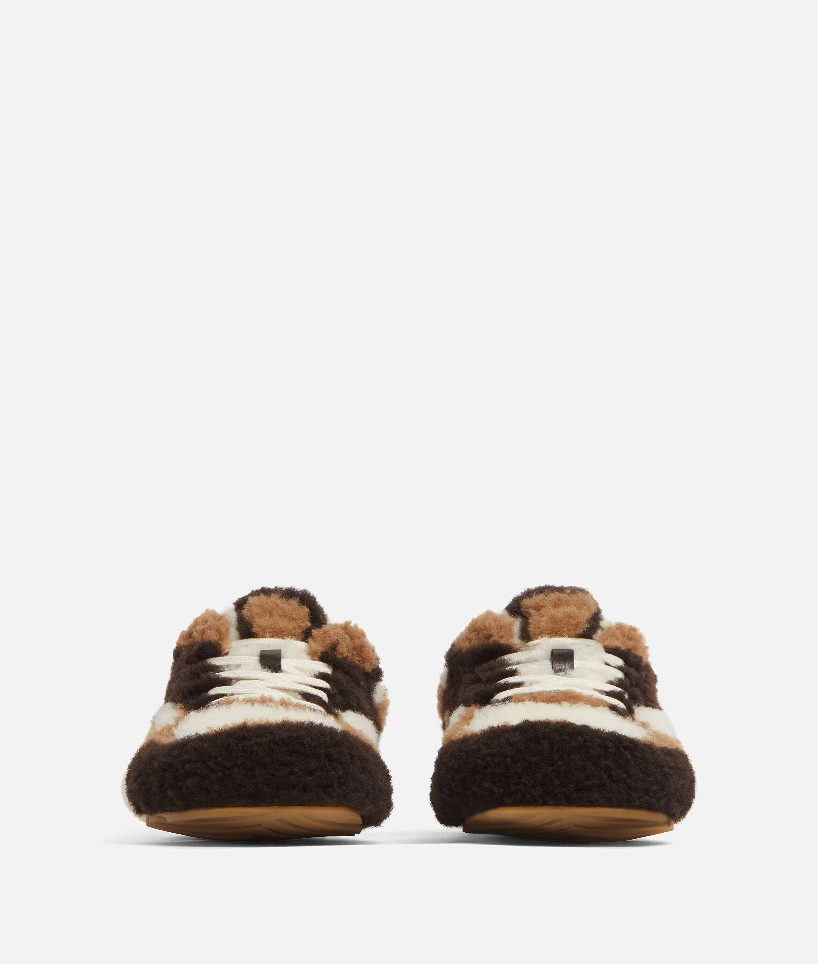 Bottega Veneta Orbit Flash Wool Sneakers In Multi