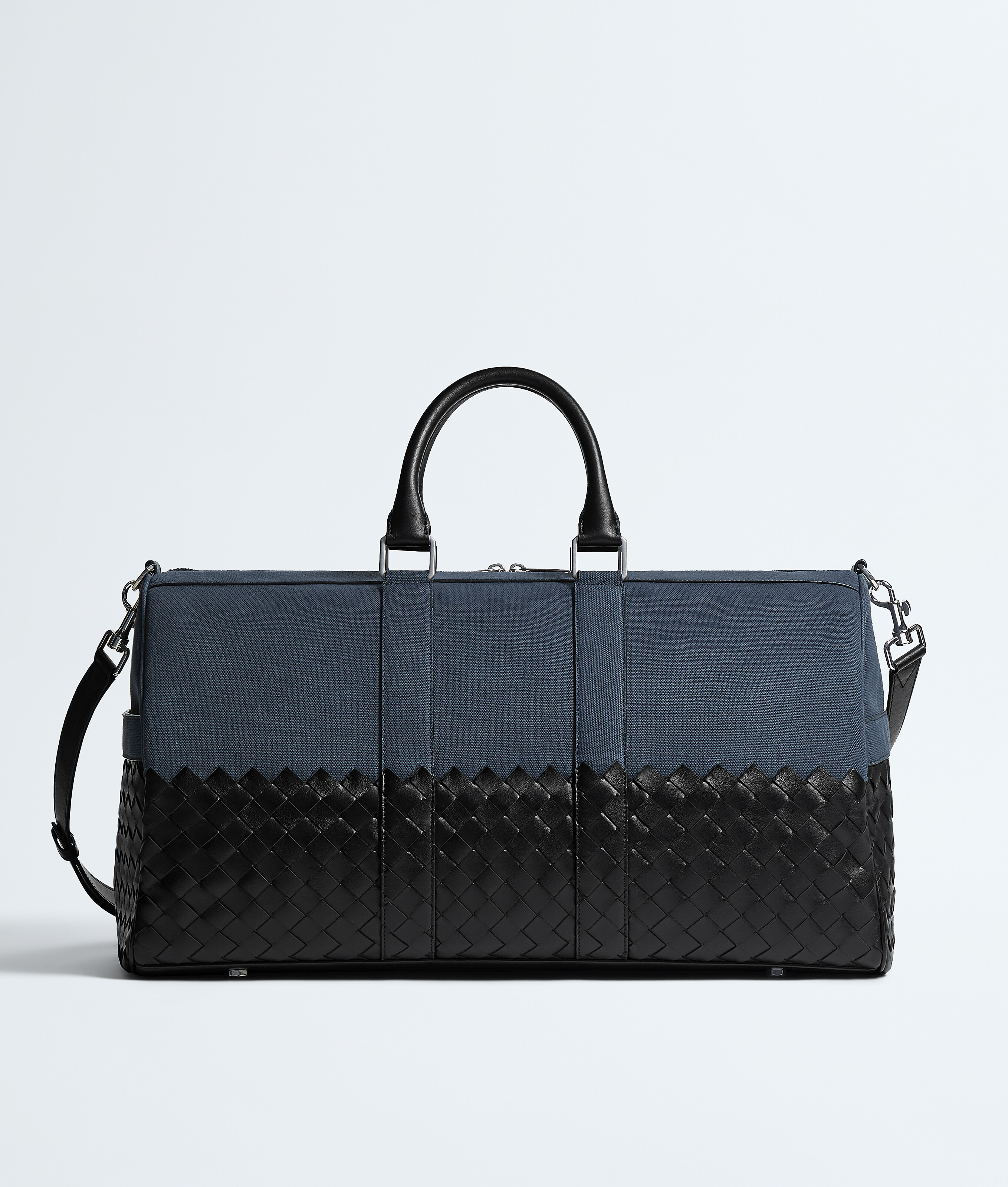 Bottega Veneta Blue Intrecciato Duffle - Man - U
