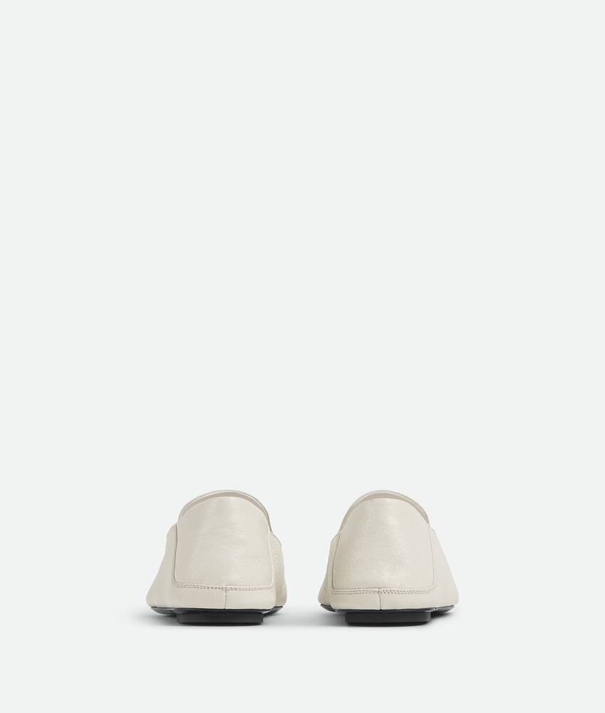 Women's Adamo Slipper in White Bottega Veneta Brazil EN - Image 4