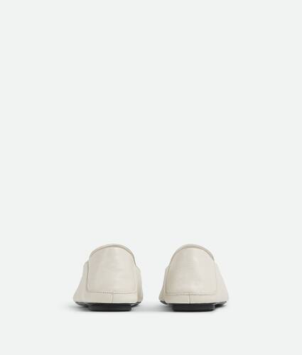 Women's Adamo Slipper in White Bottega Veneta Brazil EN - Image 4