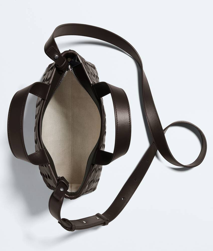 Men's Mini Intrecciato Zipped Tote in Fondant Bottega Veneta Malta EN - Image 3
