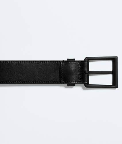 Men's Solo Belt in Black/nero opaco Bottega Veneta Lithuania EN - Image 5