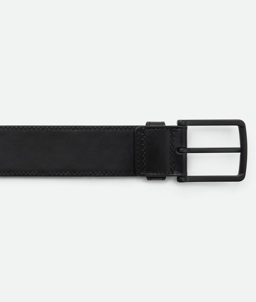 Cintur&oacute;n Intrecciato para Hombre en Nero Bottega Veneta M&eacute;xico ES - Image 4