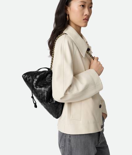 Women's Dustbag Notte in Black Bottega Veneta Switzerland EN - Image 2