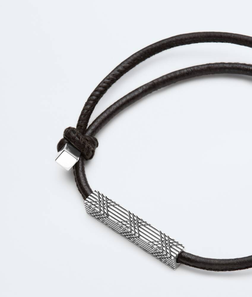 Men's Veneta Bracelet in Espresso Bottega Veneta Netherlands EN - Image 4