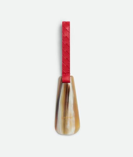Intrecciato Shoe Horn in Vernis/natural Bottega Veneta Lithuania EN - Image 1