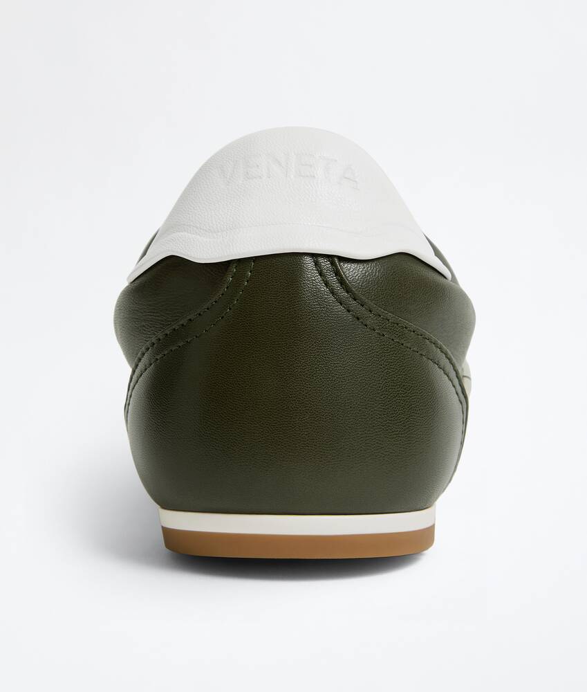 Men's Shot Sneaker in Bark green/alabaster Bottega Veneta United Kingdom EN - Image 3