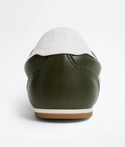 Men's Shot Sneaker in Bark green/alabaster Bottega Veneta United States EN - Image 3