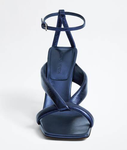 Women's Riva Strap Sandal in Space blue Bottega Veneta Malaysia EN - Image 4