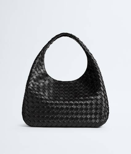 Women's Large Campana in Black Bottega Veneta Hungary EN - Image 1