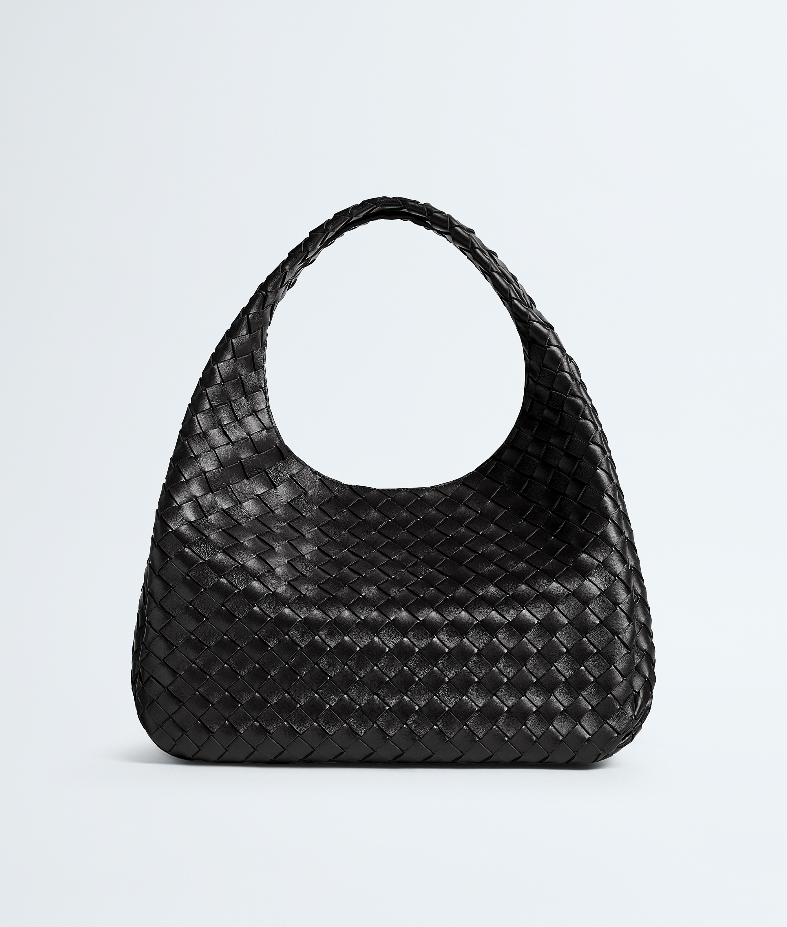 Women's Large Campana in Black Bottega Veneta Luxembourg EN - Image 1