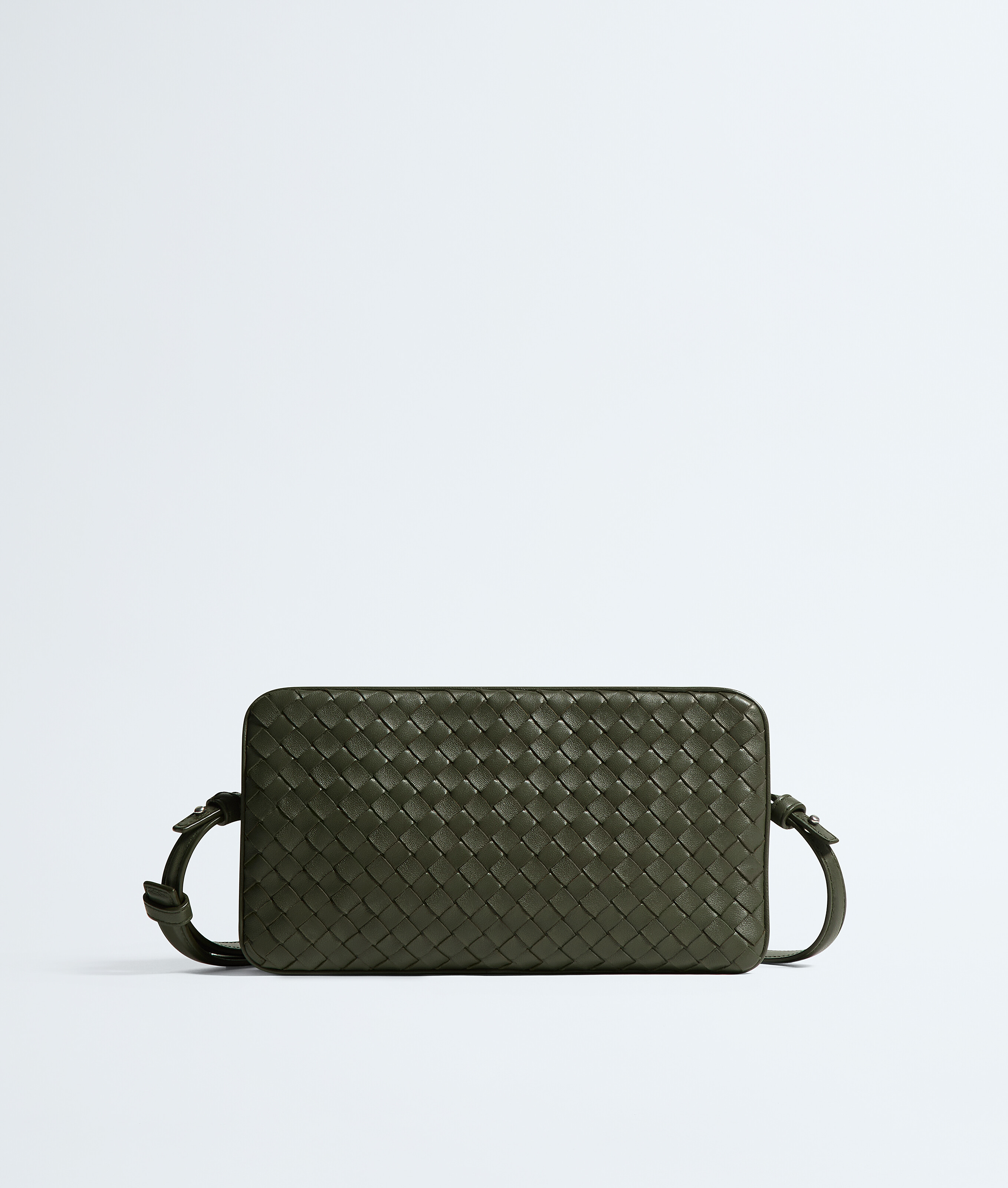 Men's Small Soffietto in Bark green Bottega Veneta Portugal EN - Image 1