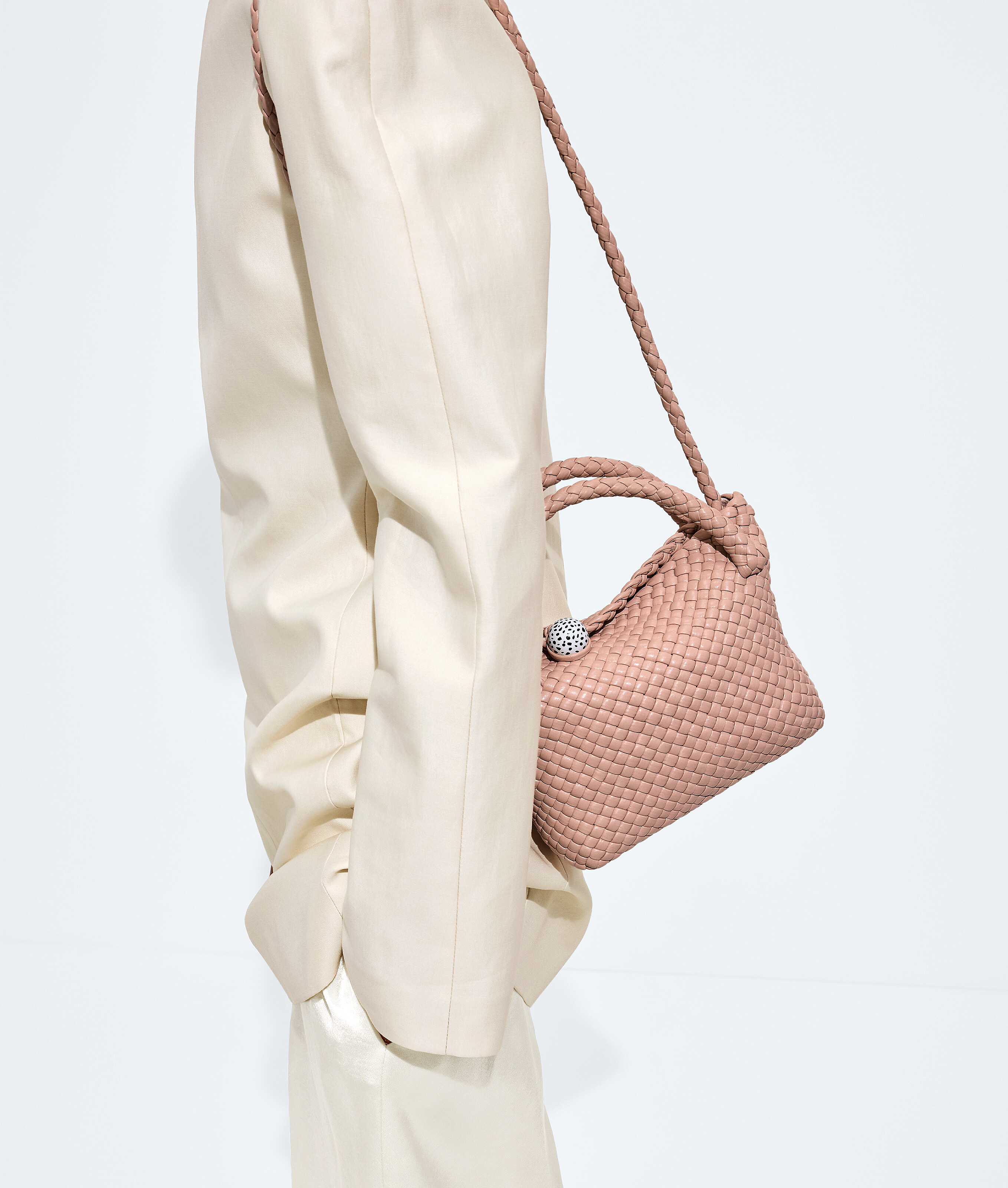 Women's Small Tosca in Terra pink Bottega Veneta Singapore EN - Image 2