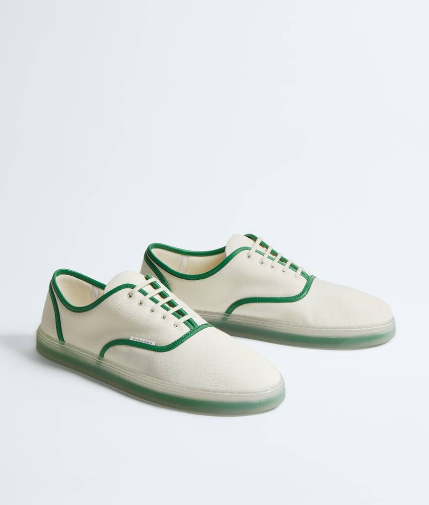 Men's Serena Sneaker in Alabaster/grass green Bottega Veneta Japan EN - Image 3