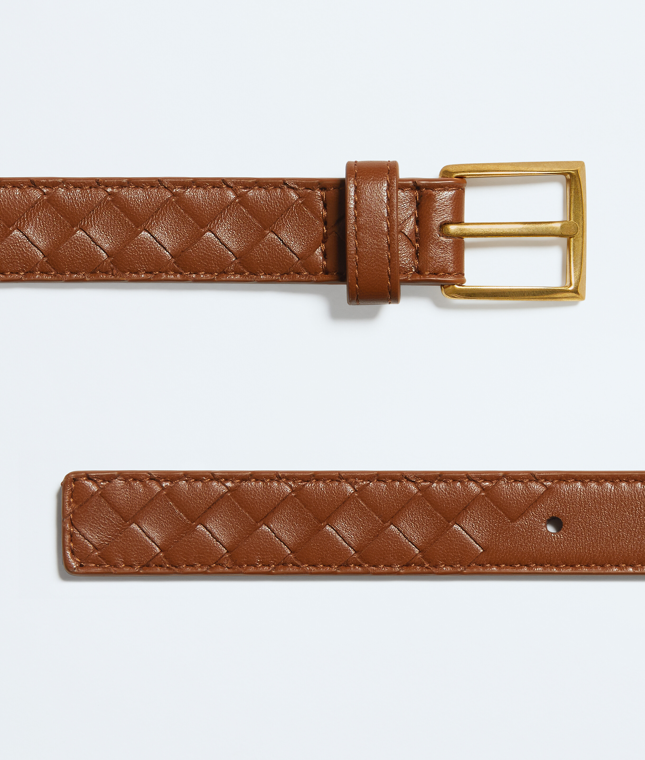 Women's Solo Belt in Tannin Bottega Veneta Luxembourg EN - Image 3
