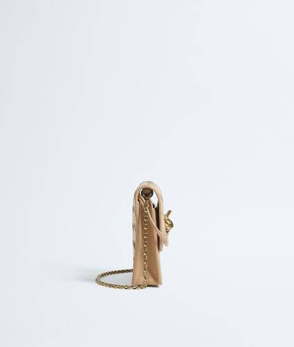Women's Andiamo Pouch on Chain in Shore Bottega Veneta Malaysia EN - Image 4