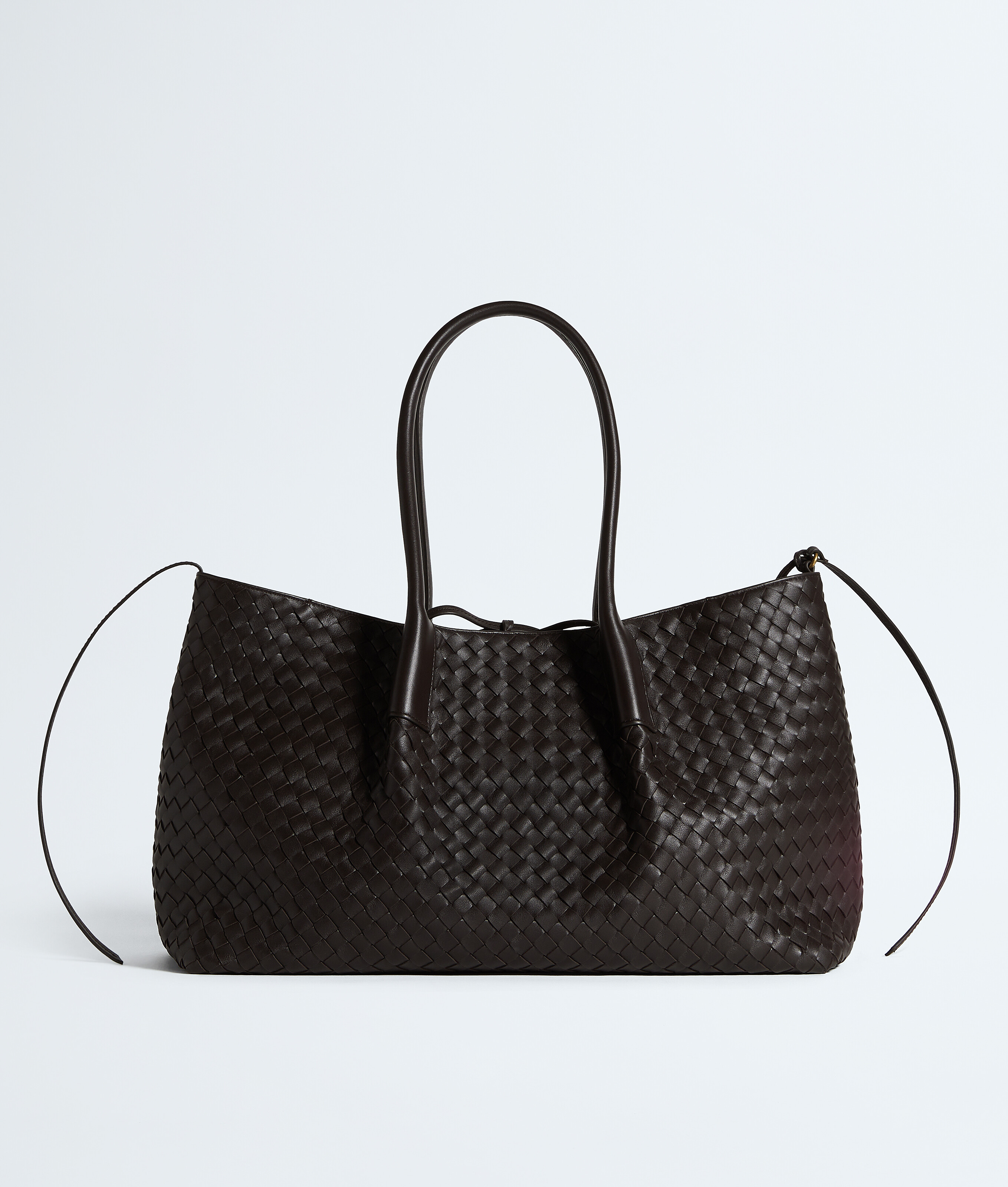 Women's Large Pinacoteca in Espresso/ecru | Bottega Veneta US