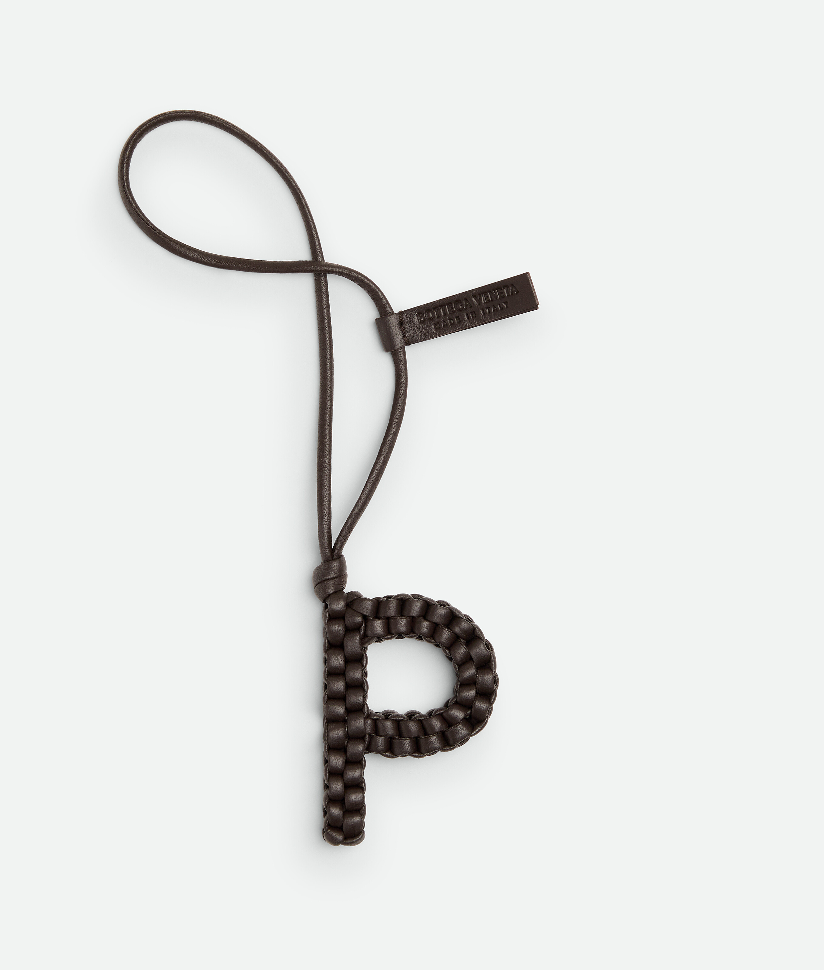 Bottega Veneta Letter P Charm - Fondant - Man