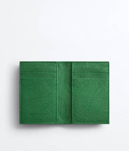 Men's Woven Mycelium Flap Card Case in Shamrock Bottega Veneta Hong Kong SAR China EN - Image 2