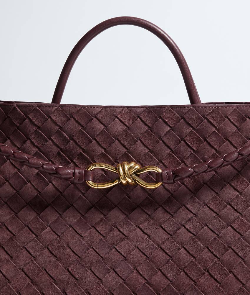 Women's Large Andiamo in Deep mahogany Bottega Veneta Japan EN - Image 7
