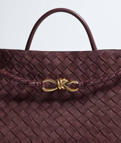 Women's Large Andiamo in Deep mahogany Bottega Veneta Japan EN - Image 7