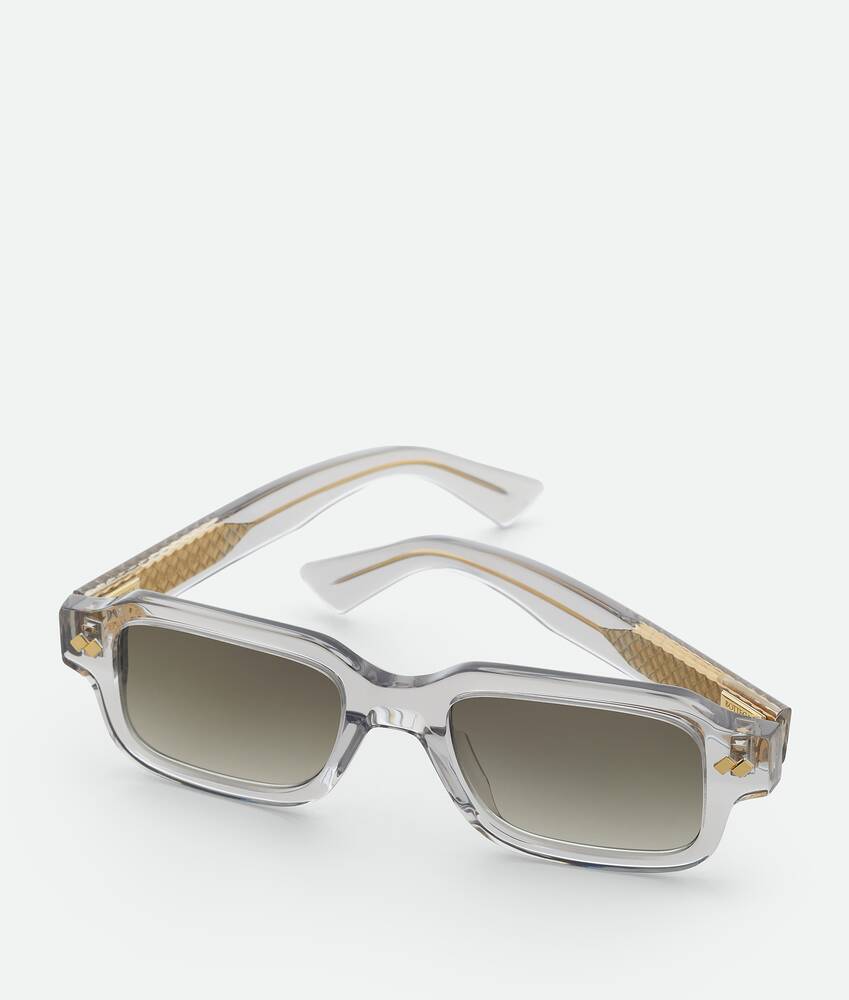 Display a large version of the product image 3 - Intrecciato Rectangular Sunglasses