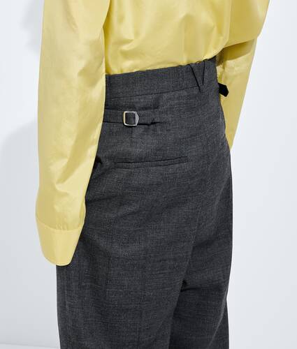 Men's Shetland Wool Toile Pants in Ardoise melange Bottega Veneta Canada EN - Image 5