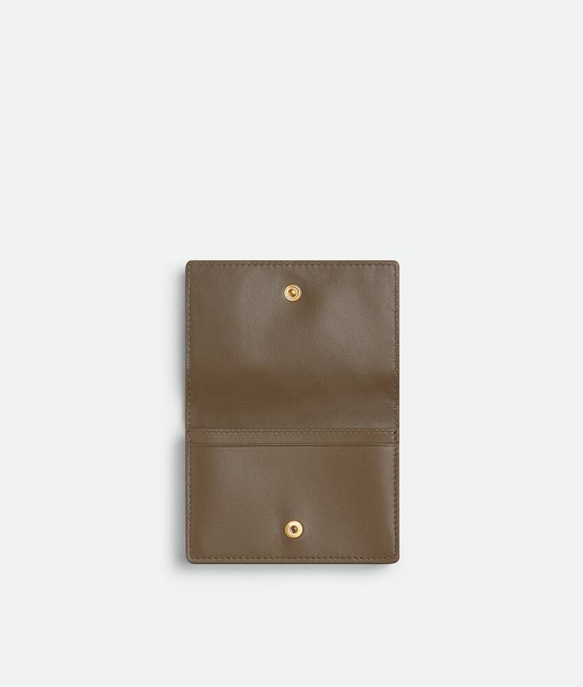 &Eacute;tui pour cartes de visite Intrecciato pour Femme en Pinecone Bottega Veneta Suisse FR - Image 2