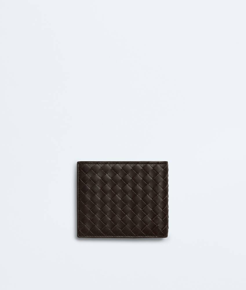 Men's Intrecciato Piccolo Bi-Fold Wallet in Fondant Bottega Veneta Japan EN - Image 3