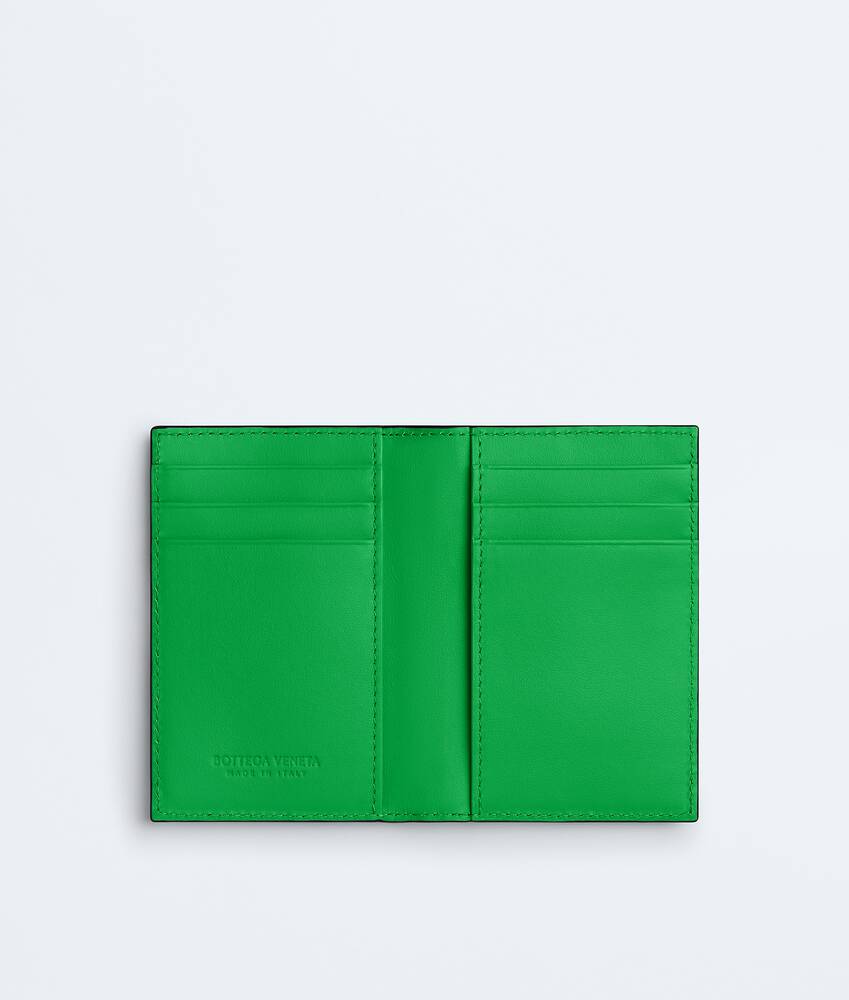 Men's Intrecciato Flap Card Case in Black grass Bottega Veneta Canada EN - Image 2