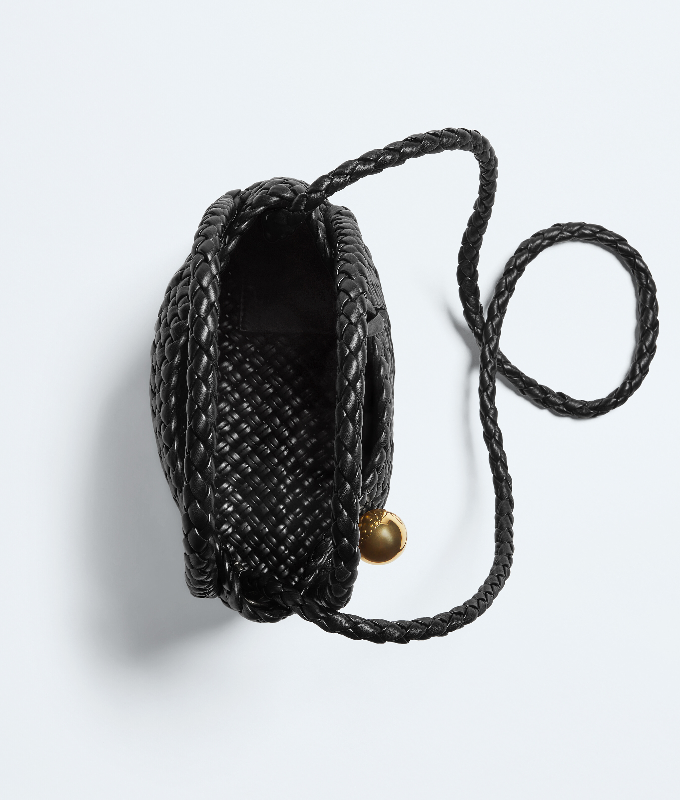 Women's Small Tosca in Black Bottega Veneta Luxembourg EN - Image 3