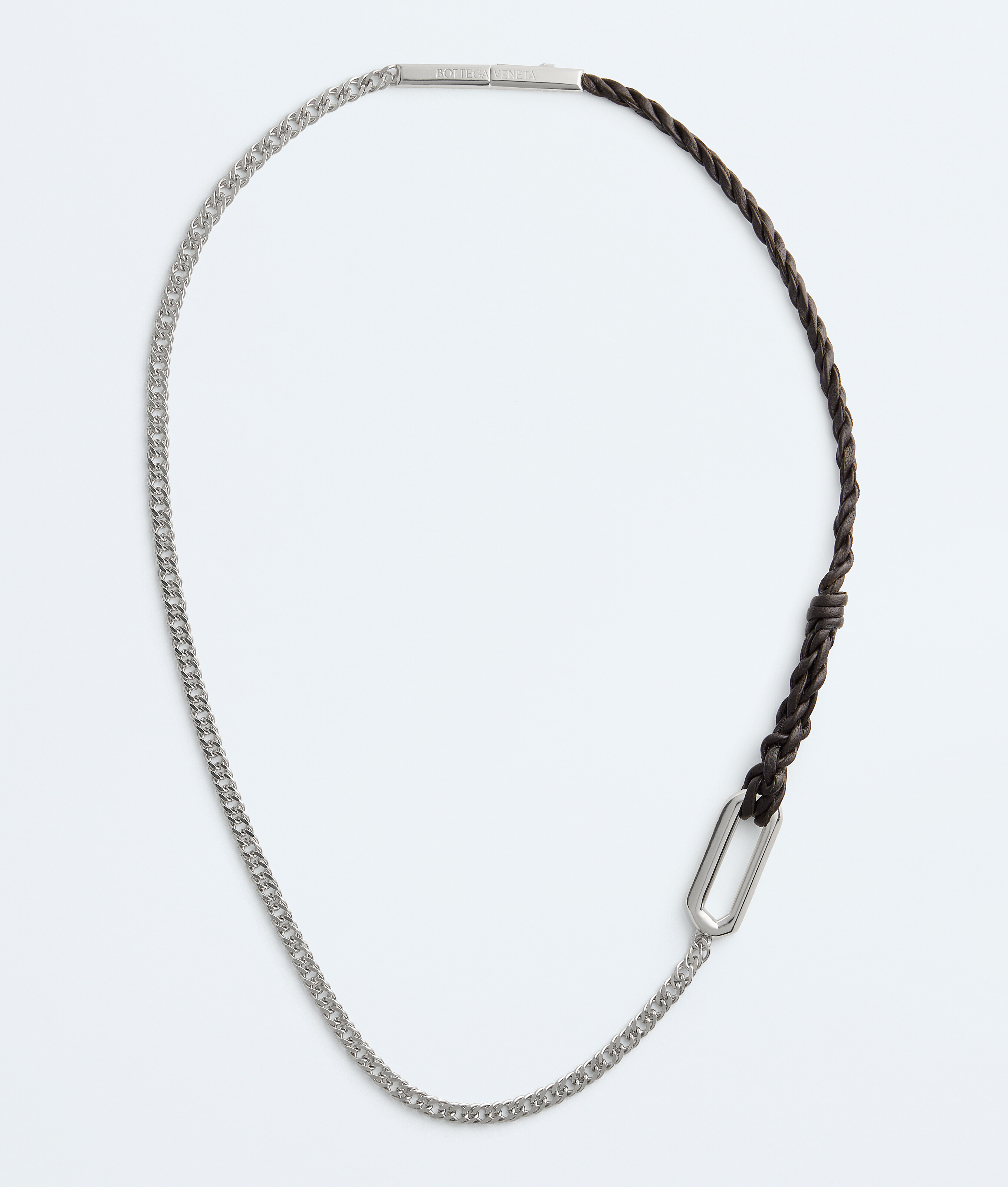 BOTTEGA VENETA ロープ チェーン ネックレス のために メンズ で エスプレッソ