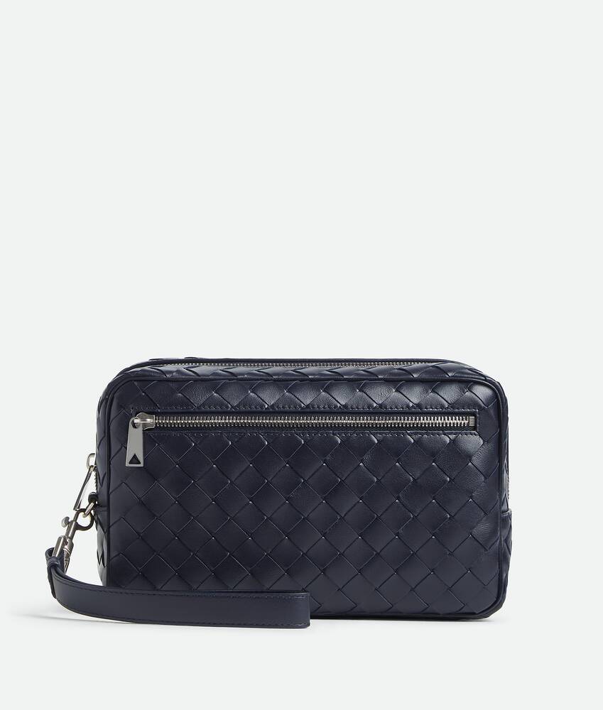 Display a large version of the product image 1 - Intrecciato Pouch With Wristlet