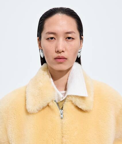 Cazadora de piel de borrego para Mujer en Butter Bottega Veneta M&eacute;xico ES - Image 4