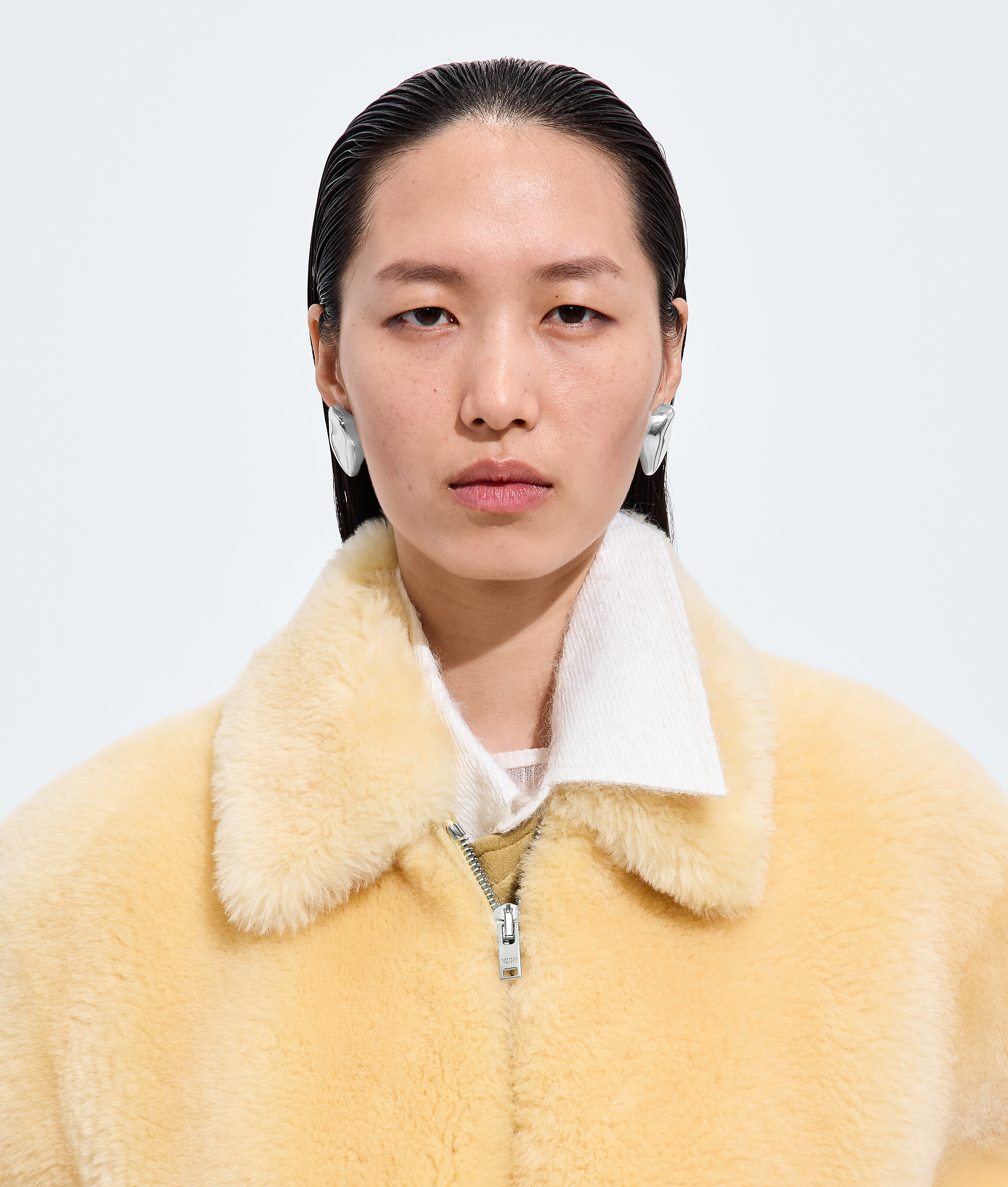 Women's Shearling Blouson in Butter Bottega Veneta Luxembourg EN - Image 4