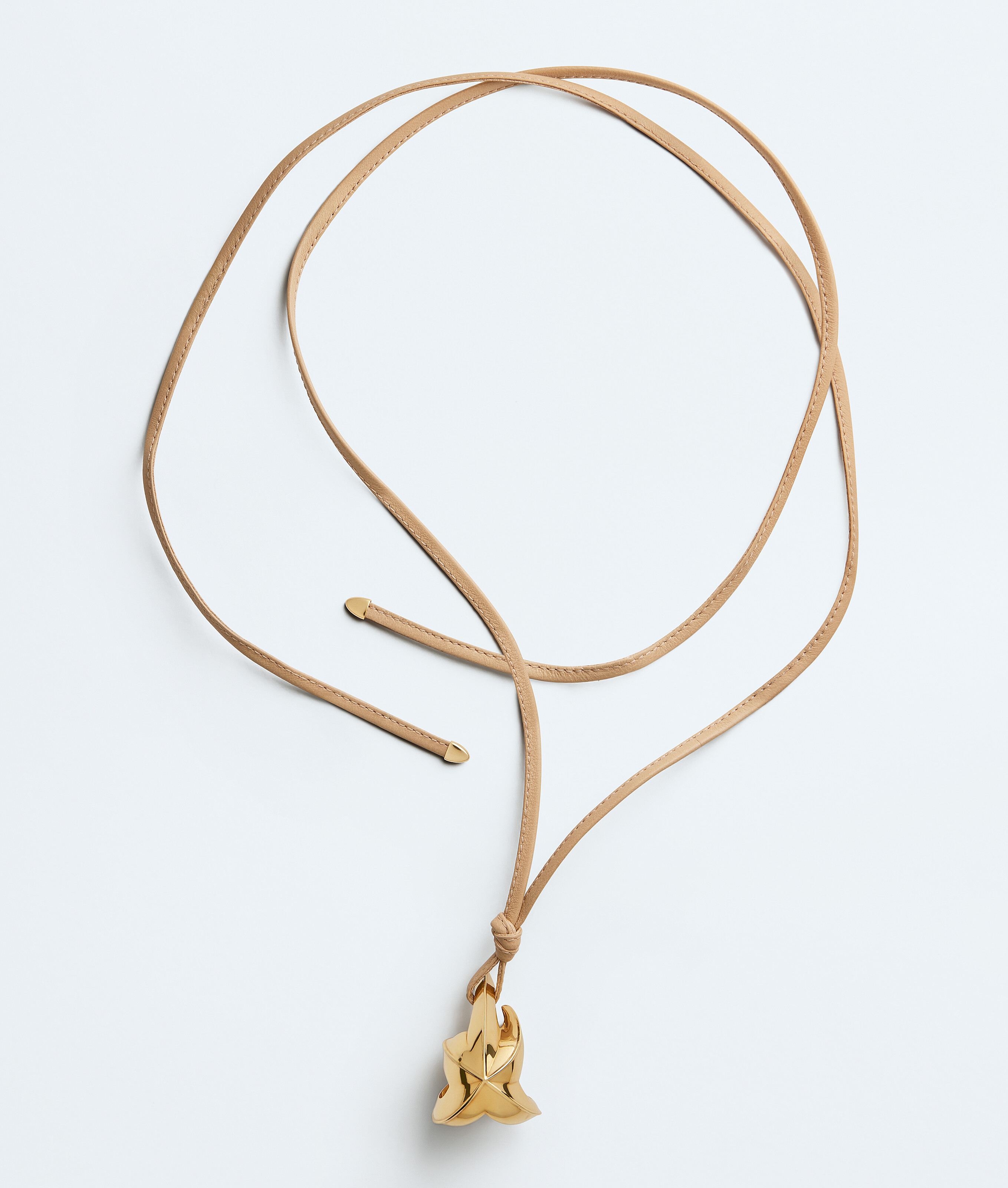 Women's Drop Leather Necklace in Shore Bottega Veneta Latvia EN - Image 1