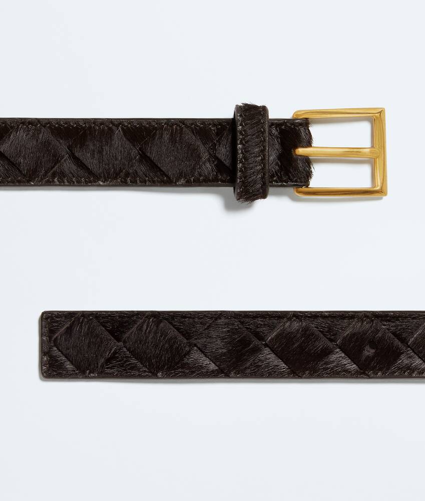 Women's Solo Belt in Dark bison Bottega Veneta United States EN - Image 4