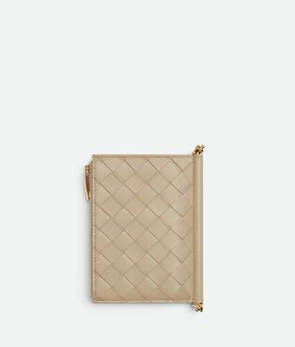 Women's Solstice Medium Bi-Fold Wallet in Ecru Bottega Veneta Japan EN - Image 3