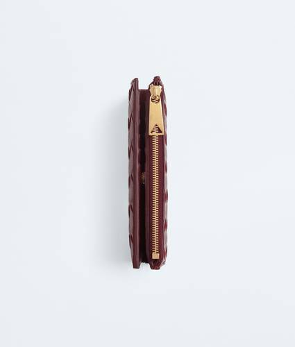 Women's Intrecciato Medium Bi-Fold Wallet in Barolo Bottega Veneta Greece EN - Image 4