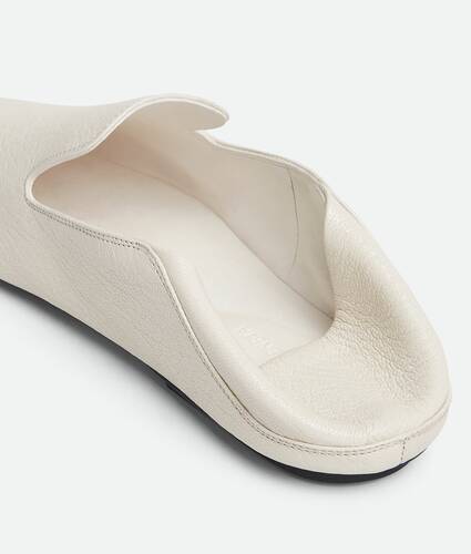 Women's Adamo Slipper in White Bottega Veneta Brazil EN - Image 6