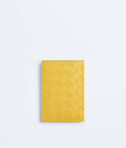 Women's Intrecciato Passport Case in Taxi Bottega Veneta Mexico EN - Image 3