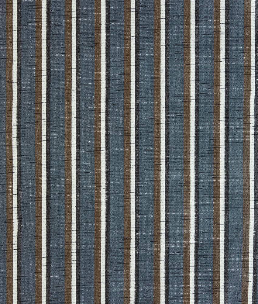 Chemise en coton et lin &agrave; rayures pour Femme en Blue/khaki/black Bottega Veneta France FR - Image 5